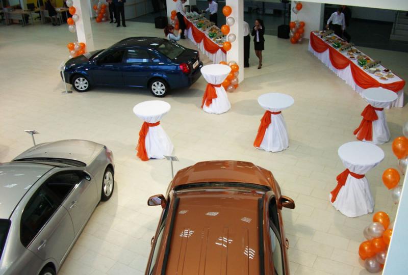 Открытие автосалона